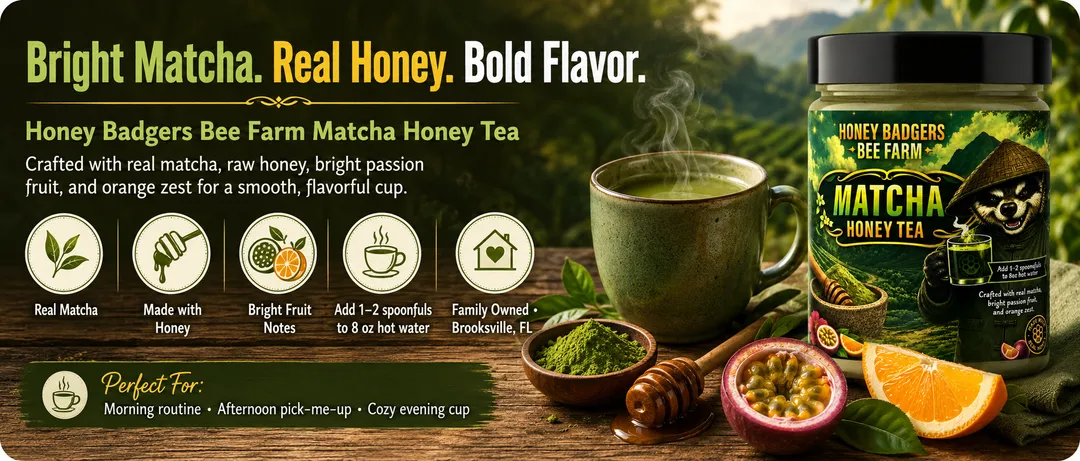 Matcha Green Honey Tea