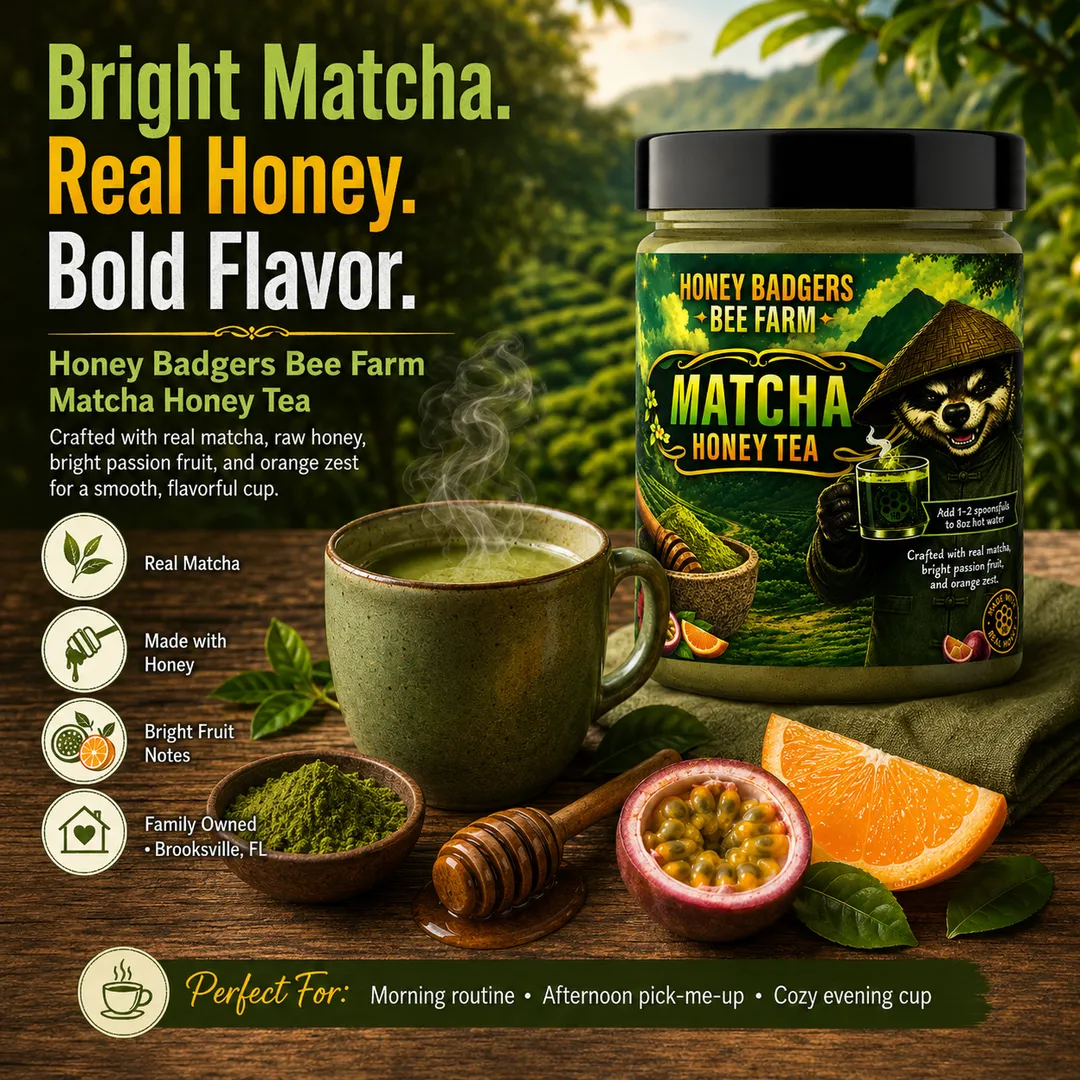Matcha Green Honey Tea