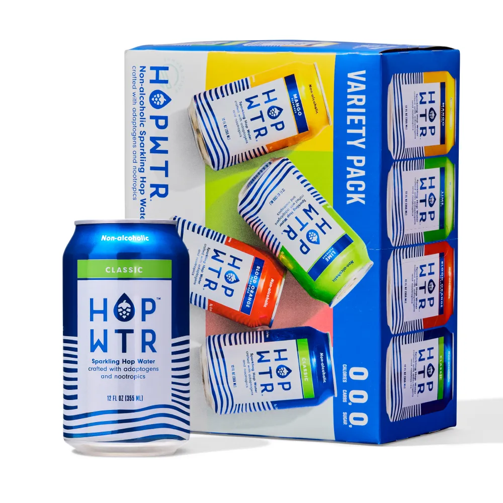 Variety Pack Sparkling Hop Water (12-Pack)