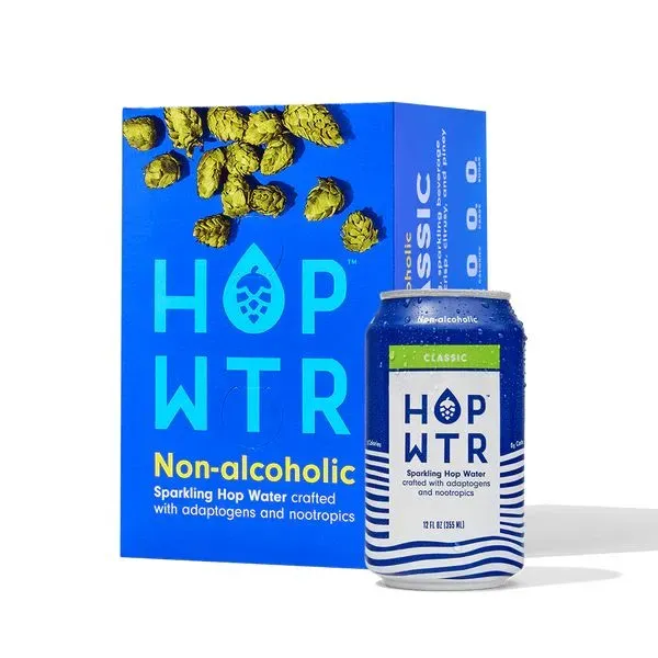 Classic Sparkling Hop Water (12-Pack)