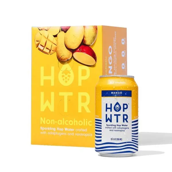 Mango Sparkling Hop Water (12-Pack)