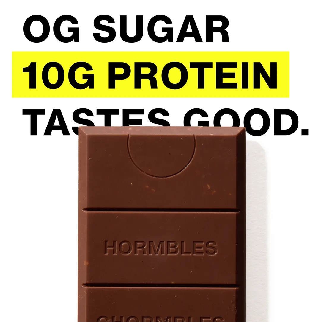 Hormbles Chormbles Classic Milk Chocolate Protein Candy Bar