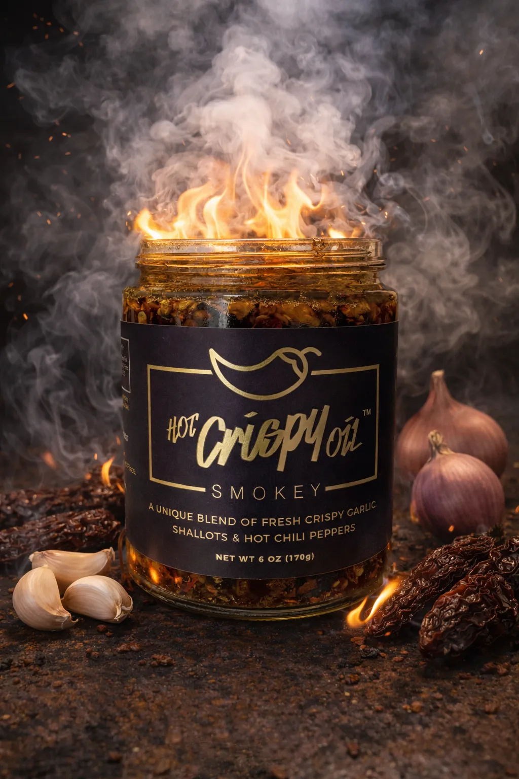 Hot Crispy Oil- Smokey Chili Crisp 