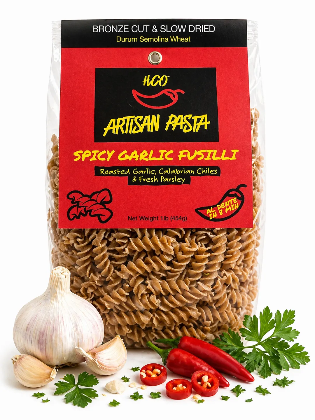 HCO Artisan Spicy Garlic Pasta variant