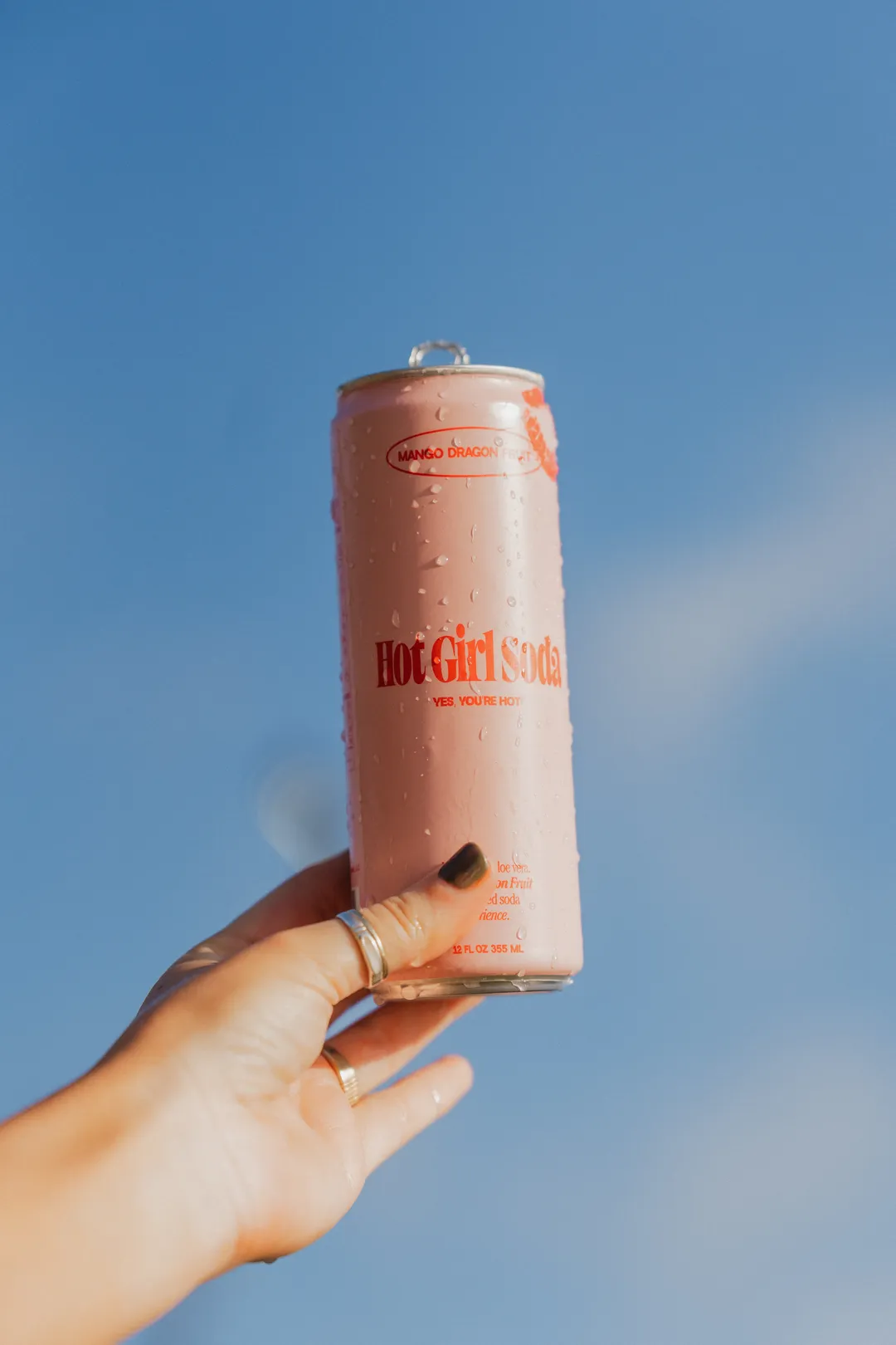 Hot Girl Soda - Mango Dragonfruit - Infused with Aloe Vera