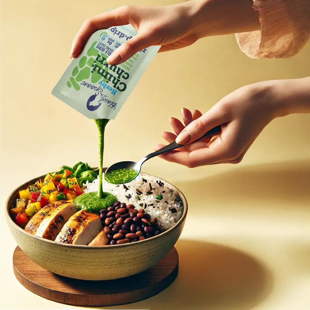 Chimichurri Sauce, Convenient Single-Serve Packs