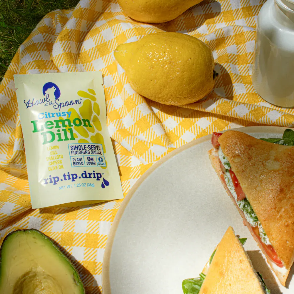 Lemon Dill Sauce, Convenient Single-Serve Packs