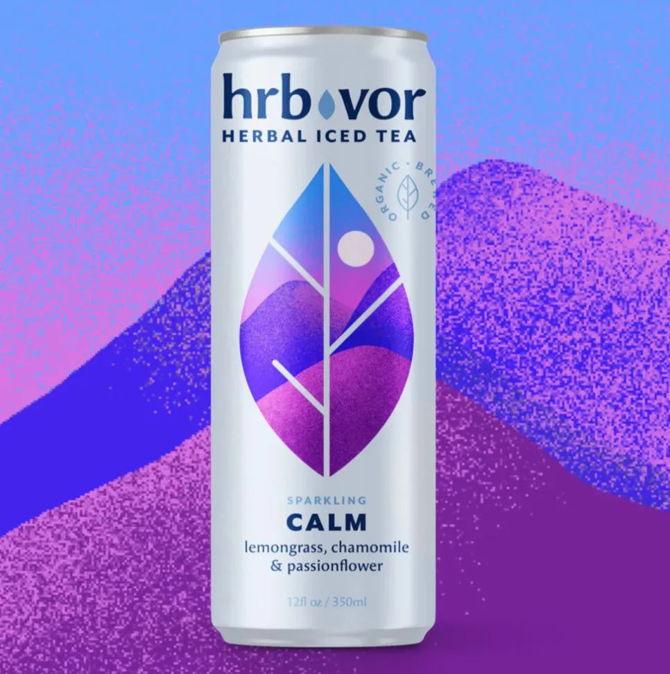 Calm herbal iced tea | Sparkling