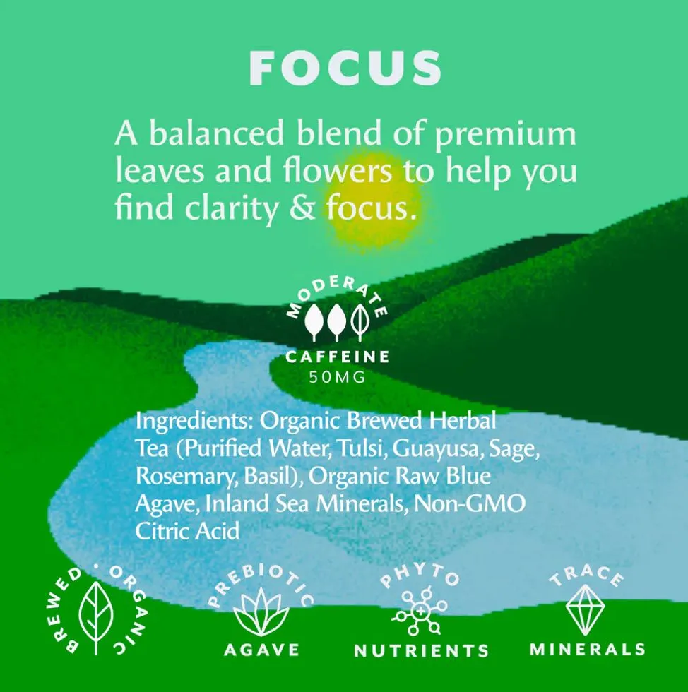 Focus herbal iced tea | Still