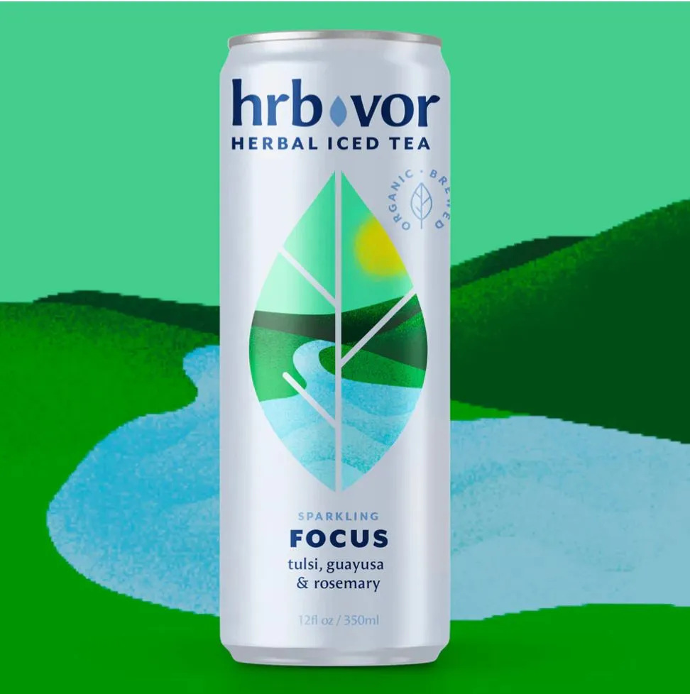 Focus herbal iced tea | Sparkling