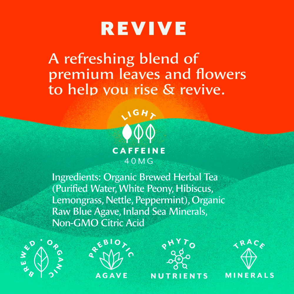 Revive herbal iced tea | Sparkling 