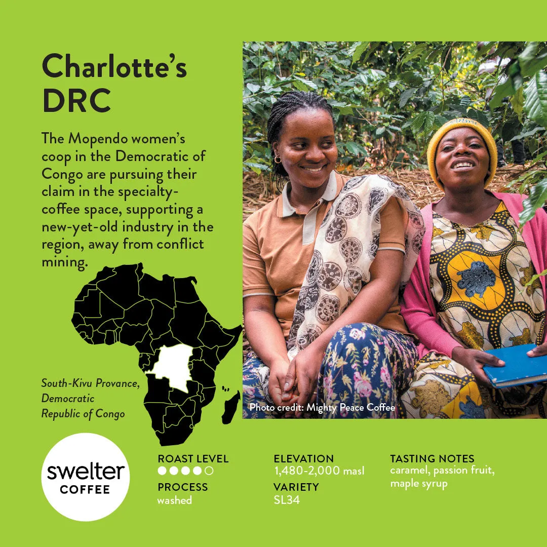 Women of Africa Coffee Tour • 3 Single-Origin Coffees