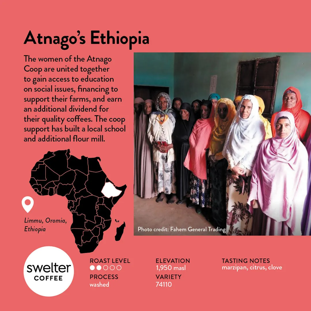 Women of Africa Coffee Tour • 3 Single-Origin Coffees