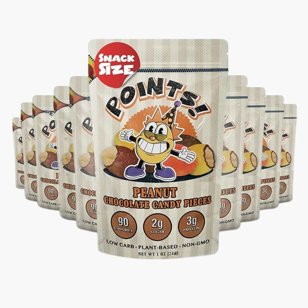 Peanut Points! Chocolate Candies