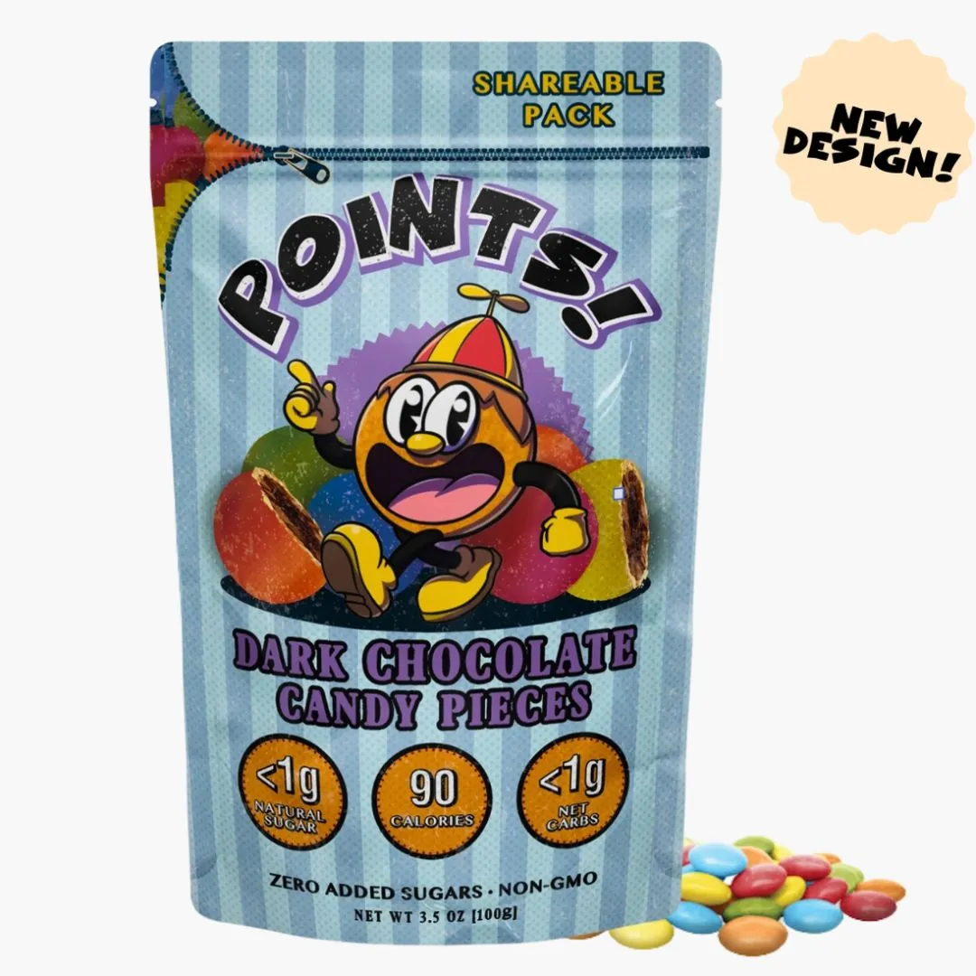 Points! Dark Chocolate Candies [Single-Serve]