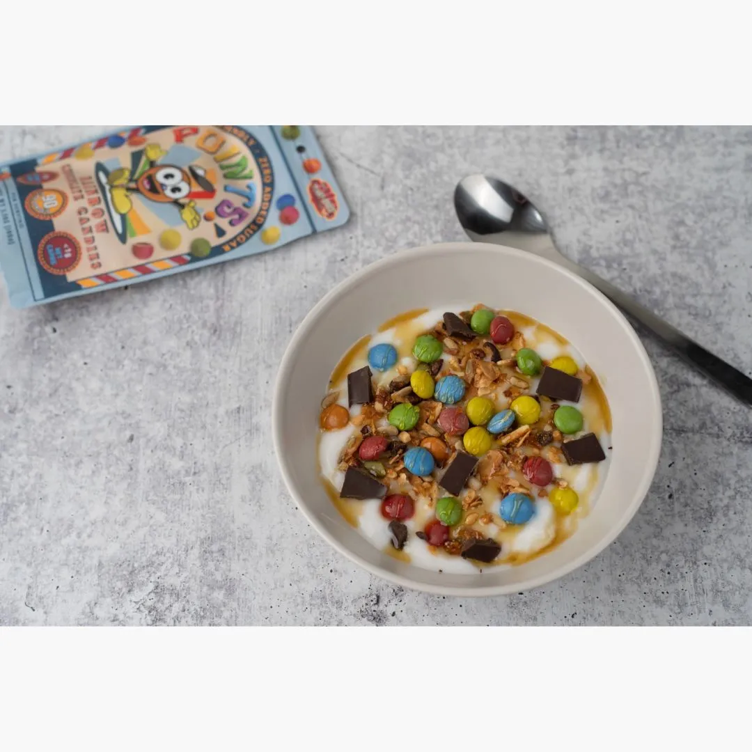 Points! Rainbow Chocolate Candies