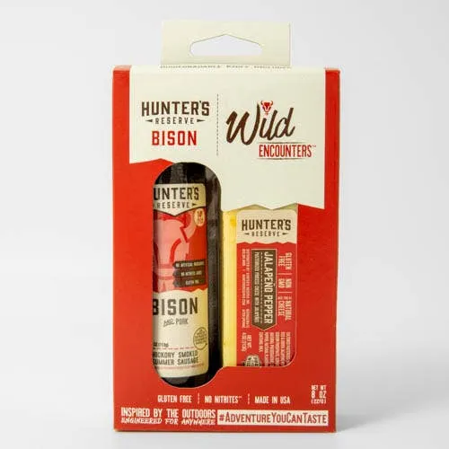 Bison & Jalapeno Pepper Cheese Wild Encounters 