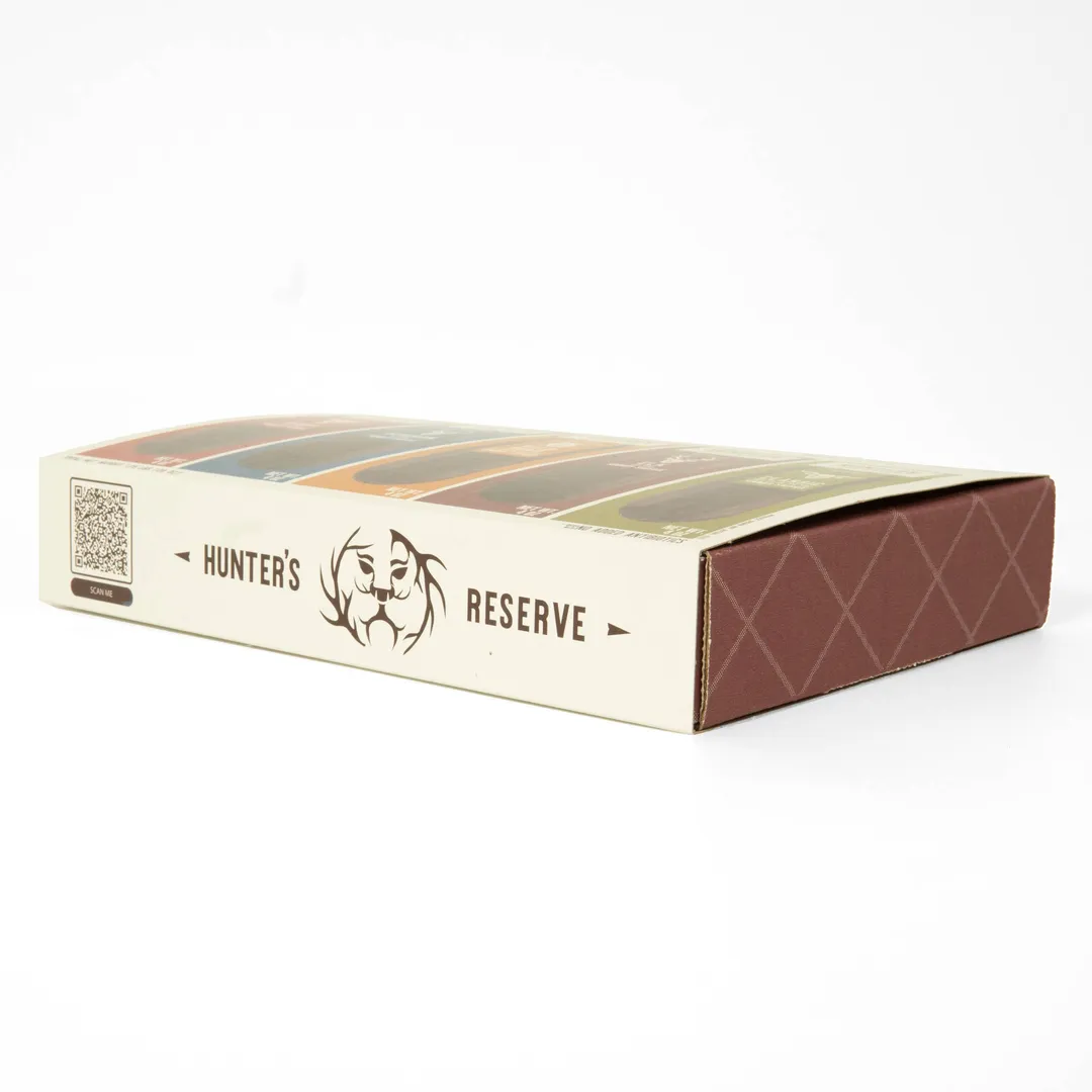Taste of the Wild Holiday Gift Box- Five 4oz Summer Sausages
