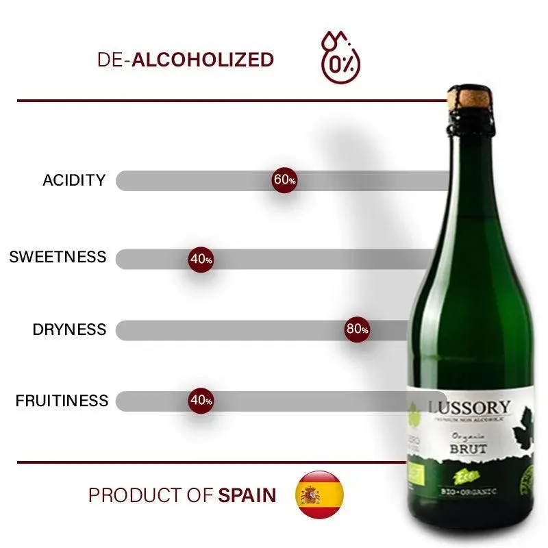 Lussory - Organic Brut Sparkling (0.0%)