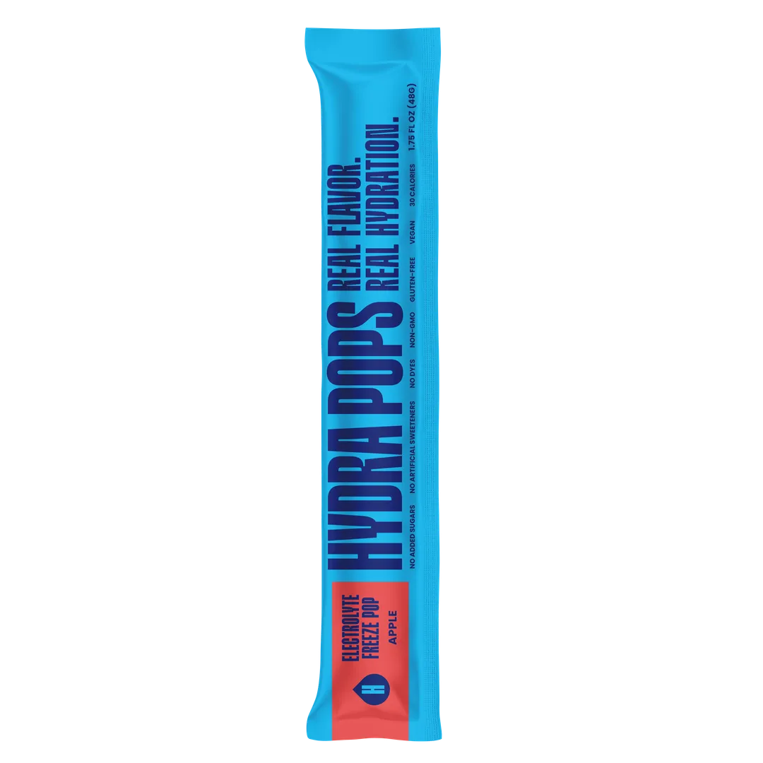 Hydra Pops – Electrolyte Freeze Pops - Apple