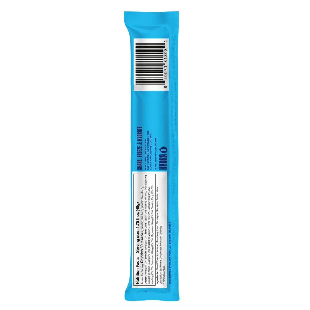 Hydra Pops – Electrolyte Freeze Pops - Variety Pack