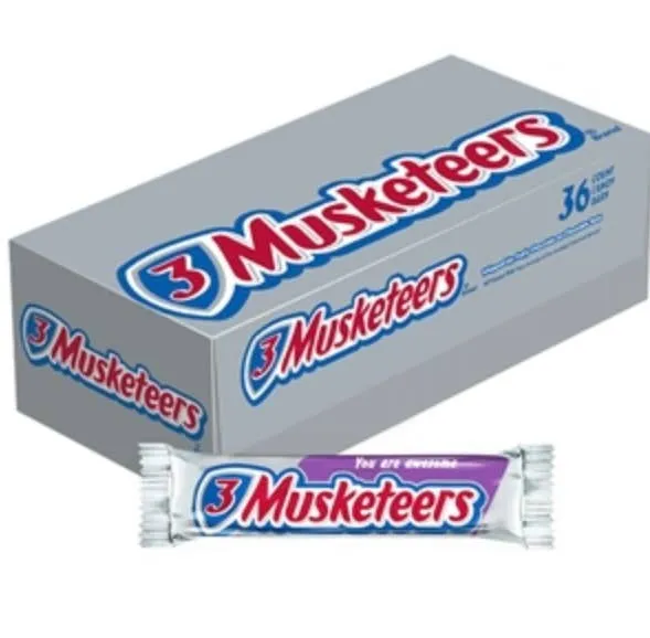 3 Musketeer 1.92oz - 36ct