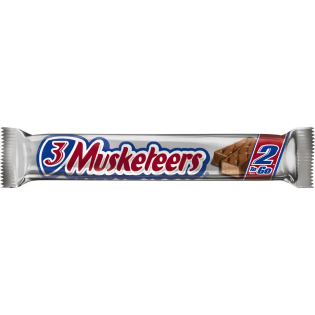 3 Musketeers Share Size Bars 3.28oz - 24ct