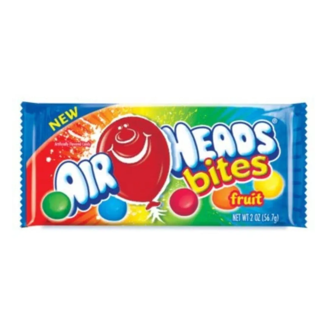 Airheads Bites Fruit 2oz - 18ct