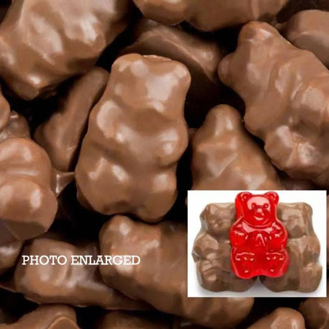 Albanese Milk Chocolate Gummi Bears - 10lbs
