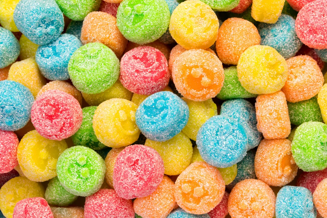 Albanese Sour Gummi Poppers 4.5lb - 1ct