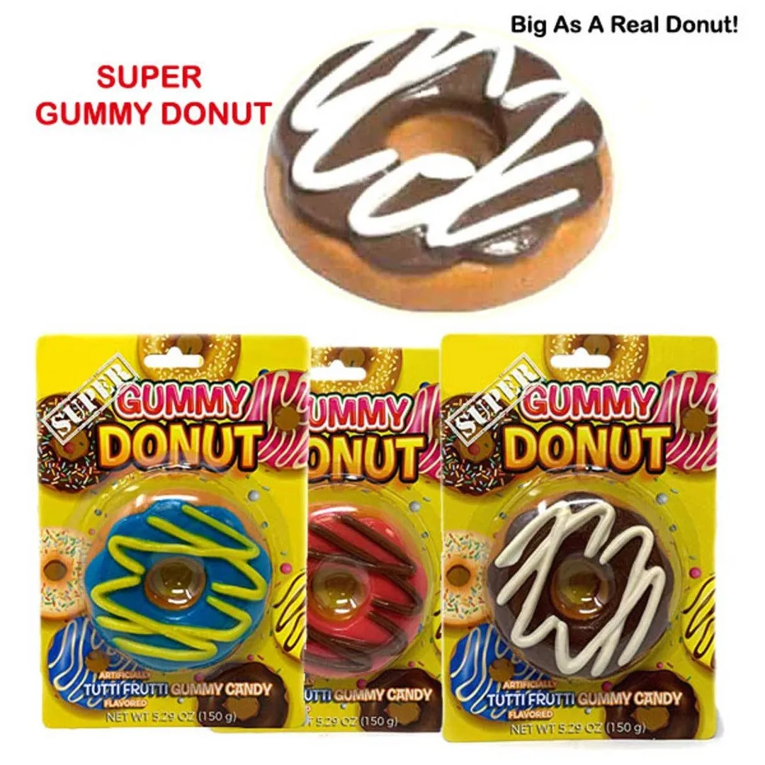 Albert's Super Gummy Donut  5.29oz - 12ct