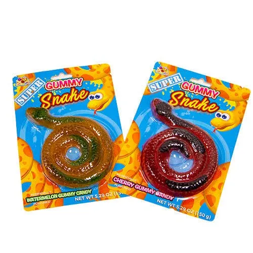 Albert's Super Gummy Snake 5.29oz - 12ct