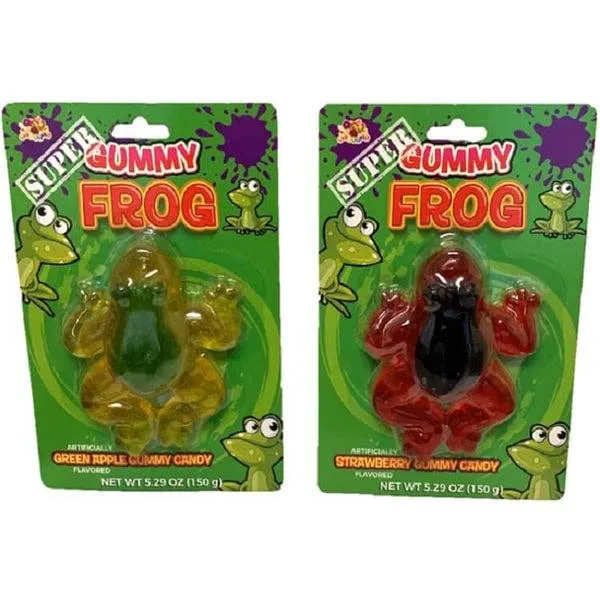 Albert's Super Size Gummy Frog 5.29oz - 12ct