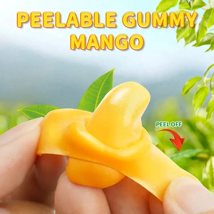 Amos Peelerz Gummy Mango 6oz - 12ct