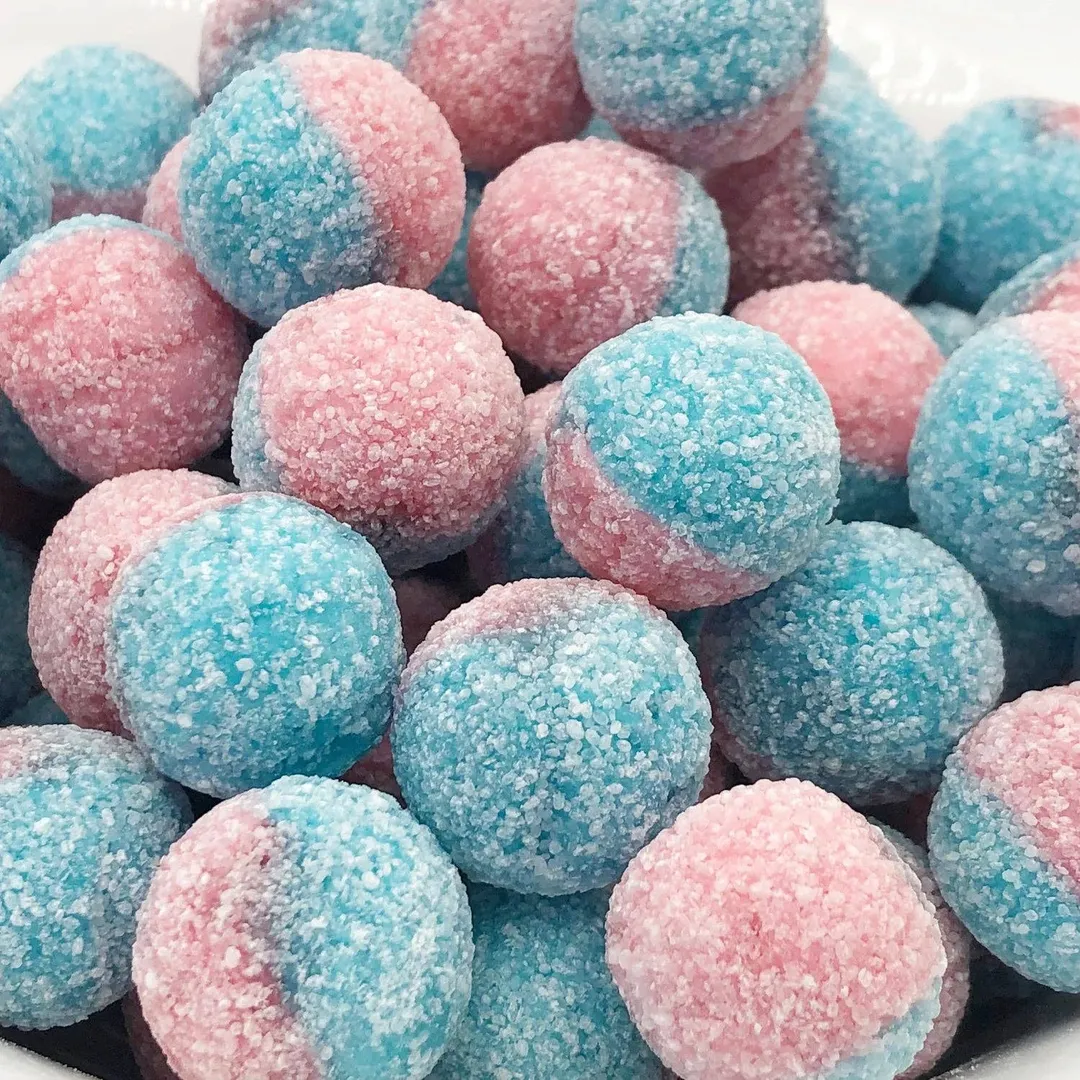 Barnetts Mega Sour Bubble Gum 104g - 12ct