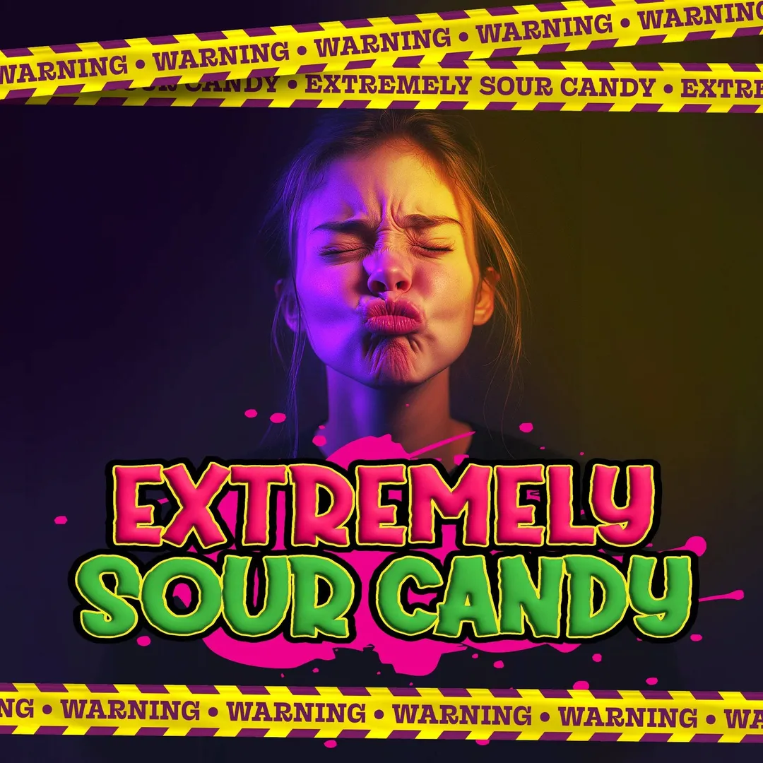 Barnett's  Mega Sour Lemon 104g - 12ct