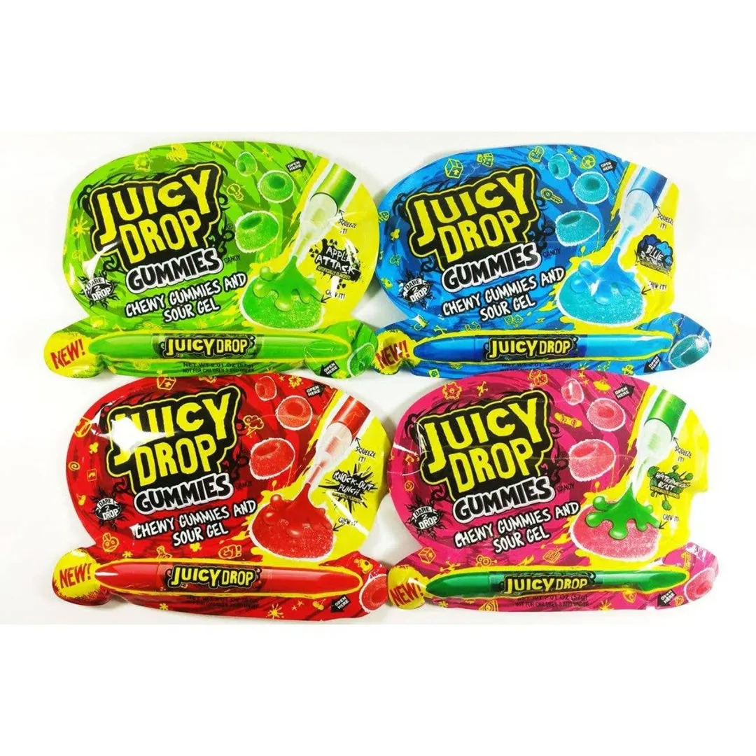 Bazooka Juicy Drop Gummies 2.01oz - 16ct