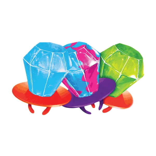 Bazooka Ring Pop Limited Edition Mix  .5oz - 44ct