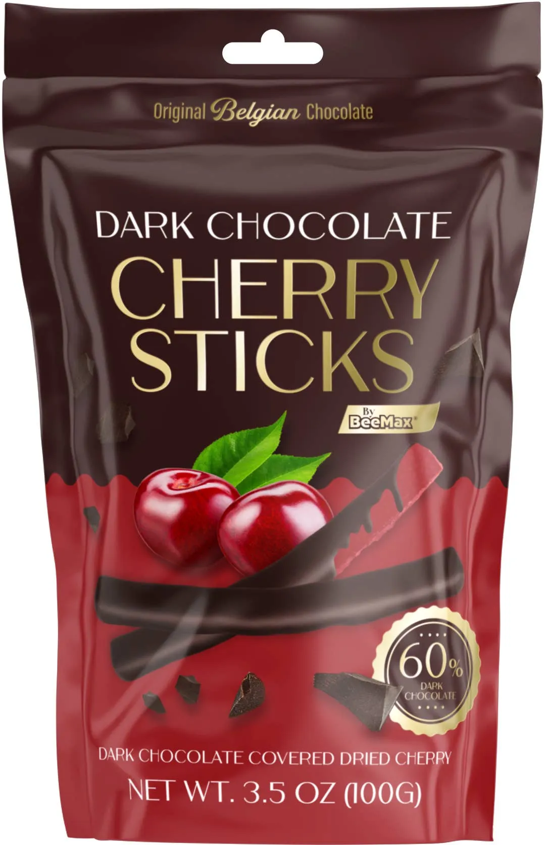 Beemax Assorted Dark Chocolate Covered Fruit Sticks - 72ct 