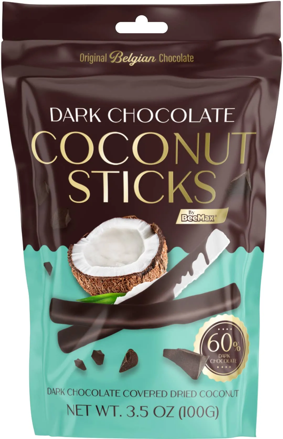 Beemax Assorted Dark Chocolate Covered Fruit Sticks - 72ct 