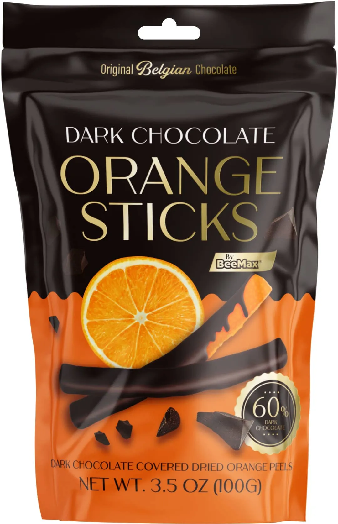 Beemax Assorted Dark Chocolate Covered Fruit Sticks - 72ct 