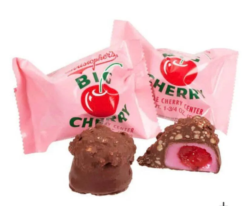 Big Cherry Candy Bars 1.75oz - 24ct