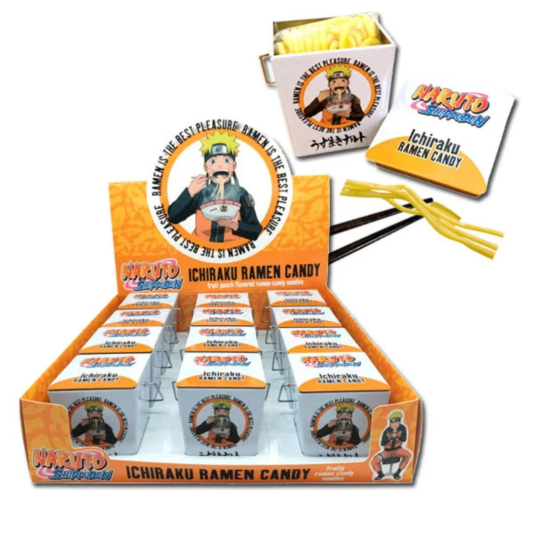 Boston America Naruto Shippuden Ramen Noodles Candy 1oz - 12ct