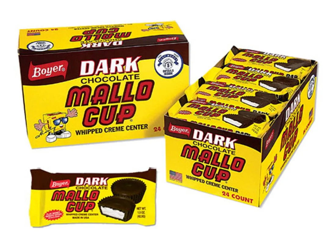 Boyer Mallo Cup Dark Chocolate 1.5oz - 24ct