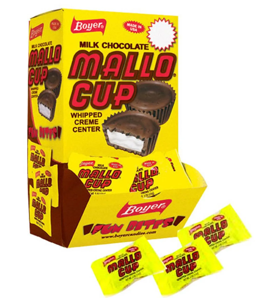Boyer Mallo Cup Snack Size 0.5oz - 60ct