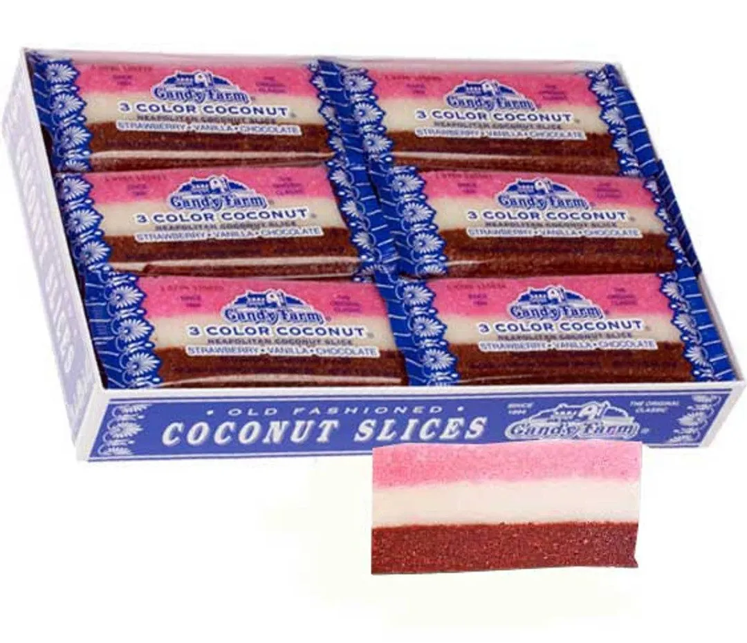 Candy Farm Coconut Slices Original 2oz - 24ct