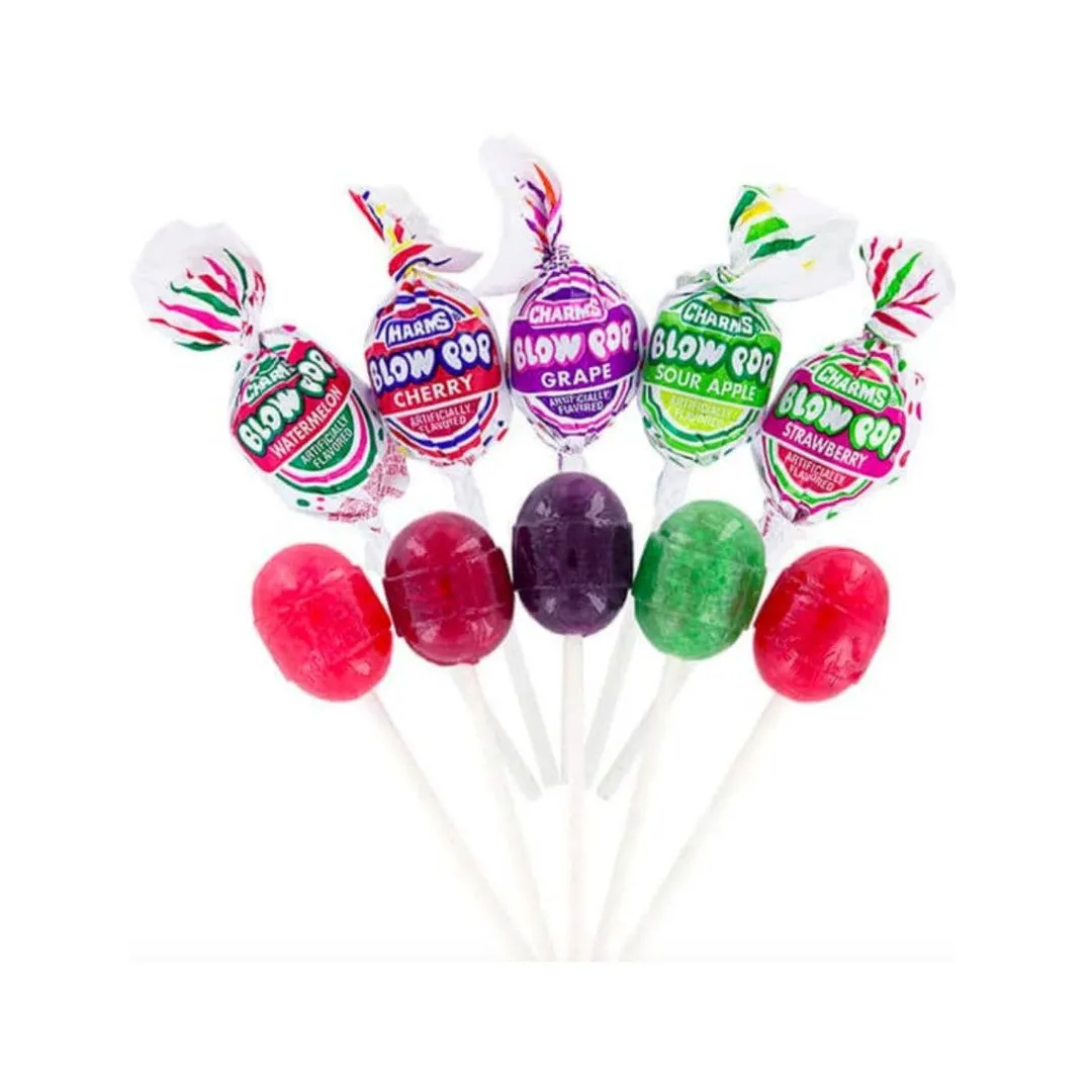 Charms Blow Pops Assorted - 100ct