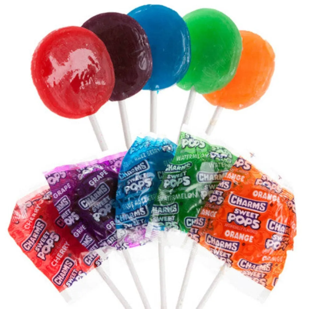 Charms Sweet Lollipops 0.63oz - 48ct