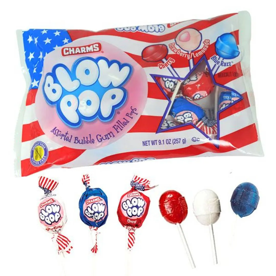 Charms USA Proud Blow Pops Bag 9oz - 12ct