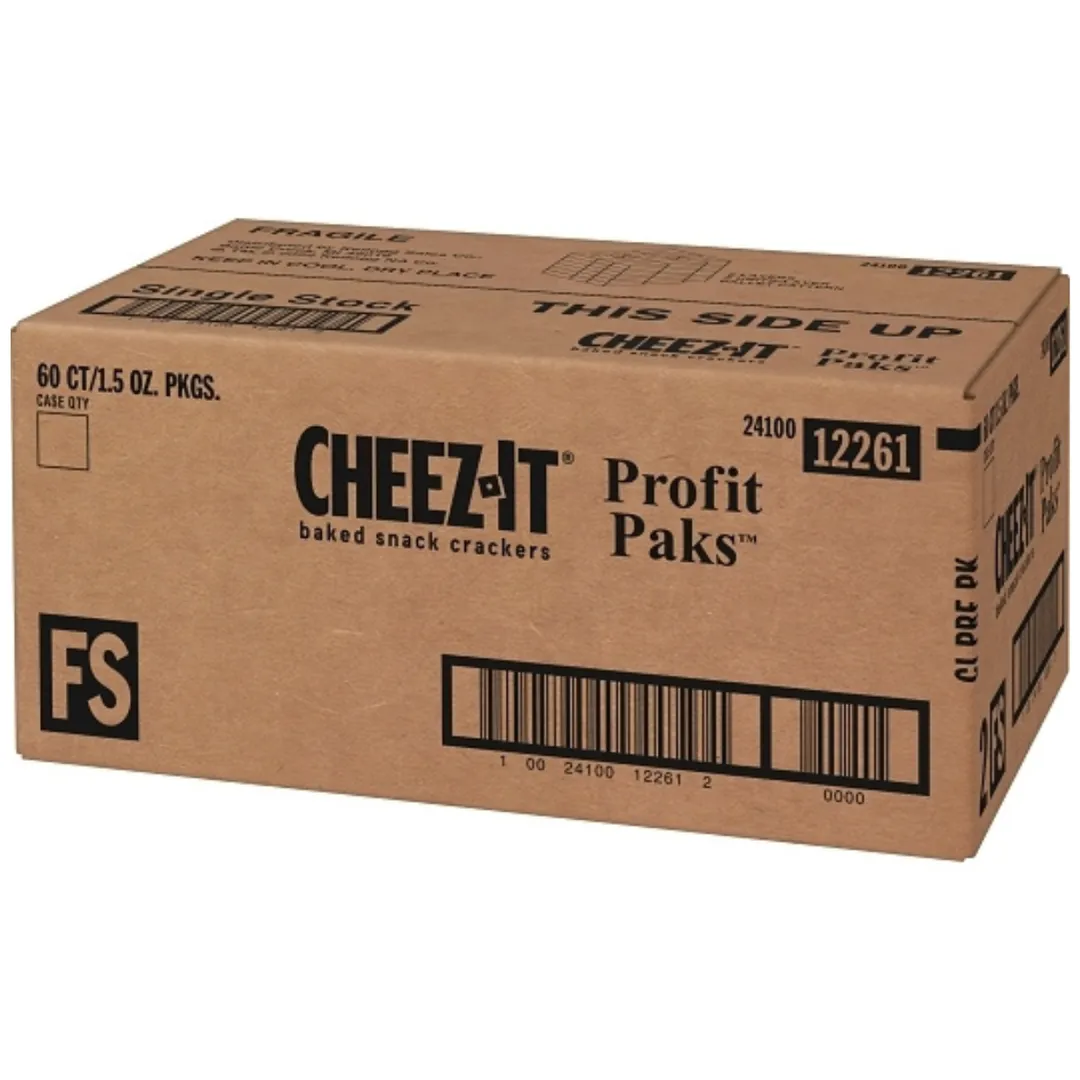 Cheez-It Original Baked Snack Crackers Bag 1.5oz - 45ct